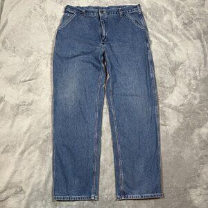Carhartt Carpenter Jeans Men's 38x34‎ Bungaree Fit